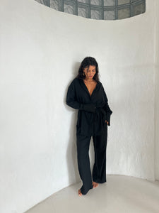 Everyday Pant In Black - Frank Rae 