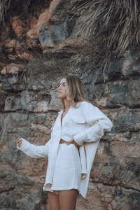 Cabana Shirt in Natural